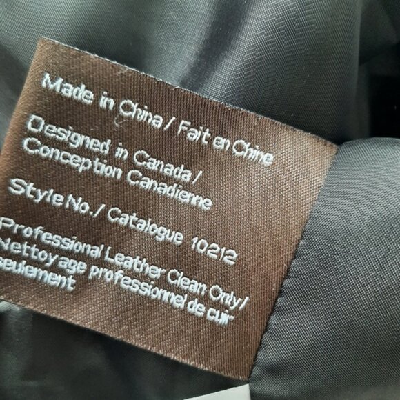 DANIER Genuine Suede Leather Jacket Blazer Button Front Sheer Hem Black Sz M - Picture 14 of 15